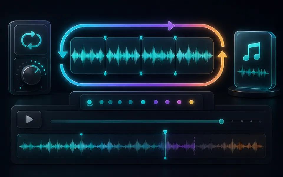 Audio wiederholen