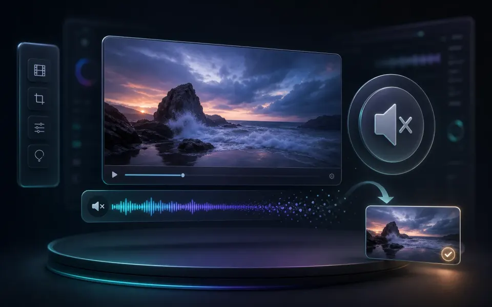 Tắt tiếng video